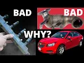 HOW TO DIAGNOSE AND REPAIR NO ACCELERATION PROBLEMS ON CHEVY CRUZE P0420 CATALYTIC CONVERTER BAD