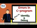 Lecture-4 Errors in C-program iTech Coding