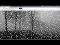 Animation - Snowfall using HTML CSS 2018