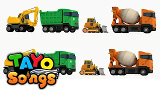 Heavy Vehicles got BooBoo!🩹 | Hospital Songs Compilation | Best Tayo Songs for Kids