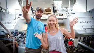 New Year. Same Dream… HARD RESET Before a Massive Catamaran Refit! 🎉 ⛵️  | Ep.88