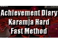 Karamja Hard Diary Simple and Fast