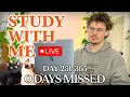 Study With Me LIVE 7-HOURS Deep Focus Pomodoro