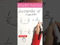 simplify fraction subtraction