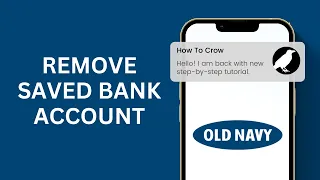 How to Remove Saved Bank Account from Old Navy Card Portal
