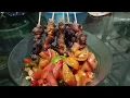 Sanget simpel bakar sate kambing dan ayam👍👌