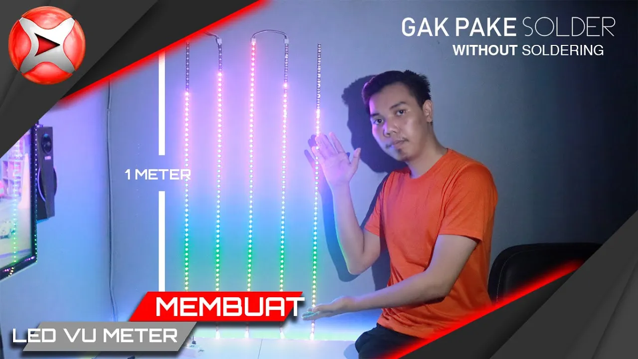 CARA MENGUBAH LAMPU PUTIH MENJADI LAMPU WARNA || GAMPANG