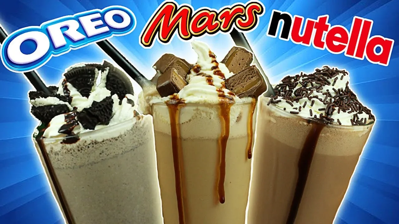 3 Batidos fciles y riqusimos!! (Oreo, Mars y Nutella)