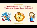 Create Perfect Scratch Art Learn Vector and Bitmap tips in 2 minutes