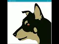 Dog Drawing in Python blacky