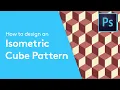 How To Design an Isometric Cube Pattern in Illustrator Adobe Tutorial