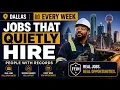 Dallas Jobs That Quietly Hire People With Records Every Week
