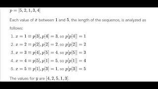 37 HackerRank Sequence Equation