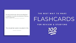 The Best Flashcard Method USING QUIZLET