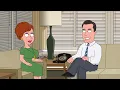 Peter is Christina Hendricks Bra in Mad Men Family Guy