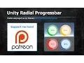 Unity 5 UI tutorial Radial Progressbar asset