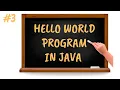 Hello World Program in Java Java Tutorial for Beginners in Tamil
