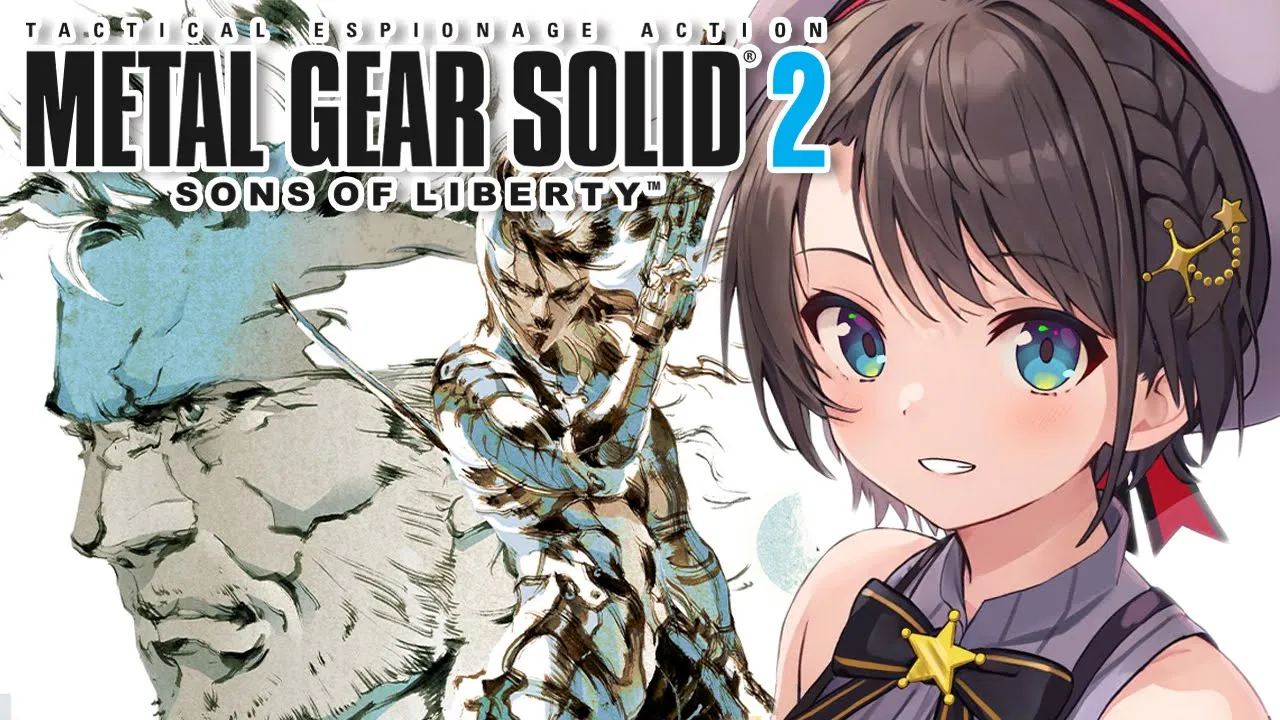 【#生スバル】METAL GEAR SOLID 2 SONS OF LIBERTY やるしゅばああああああああ！！！【ホロライブ/大空スバル】