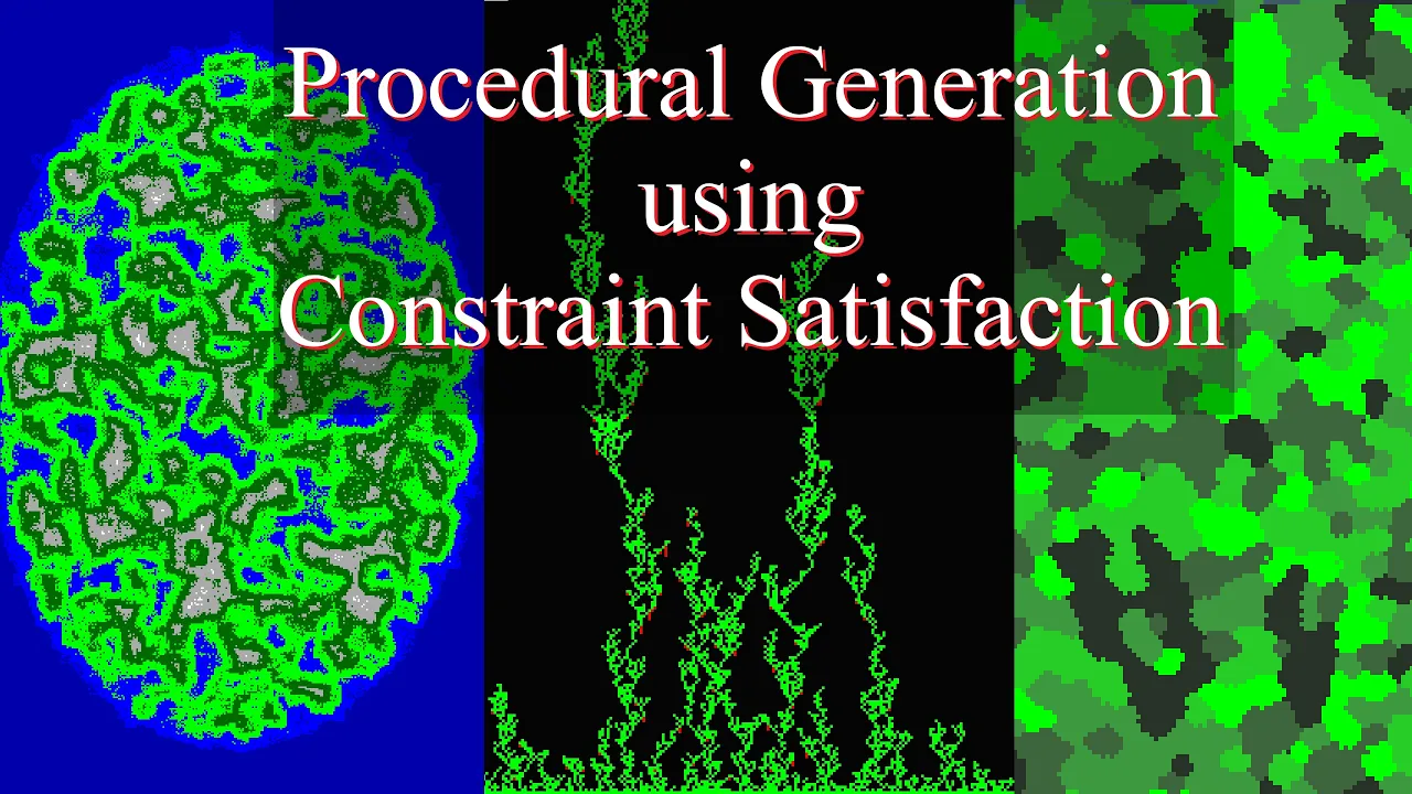 Procedural Generation using Constraint Satisfaction