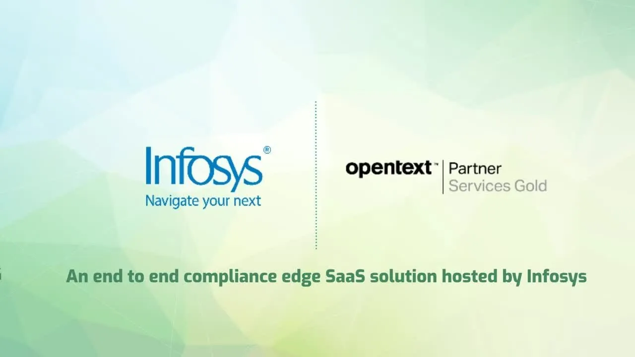 Infosys Compliance Edge solution suite for Regulatory Information Management