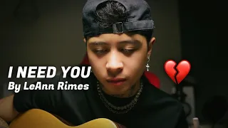 I need you x cover by Justin Vasquez