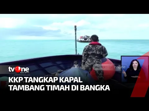 Melanggar Kesepakatan, KKP Tegur Kapal Tambang Timah