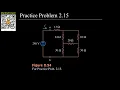 Practice Problem 2 15 - Fundamental of Electric Circuits Sadiku 5th Ed English
