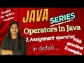 2 Assignment Operator Operator in Java Lecture 11 Padho Engineering