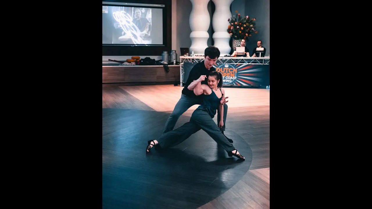 Semion Ovsiannikov & Maria Elizarova Pro Show at Dutch Open 2023, Netherlands