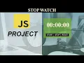 Make Stopwatch using HTML CSS and JavaScript