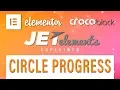Circle Progess JetElements Crocoblock Elementor Add-On