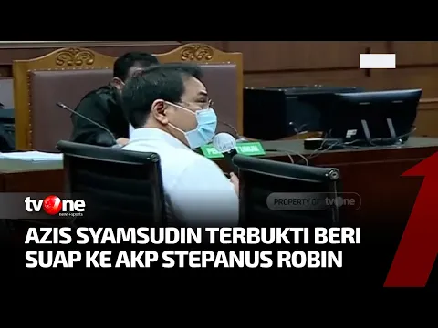 Azis Syamsudin Dituntut 4 Tahun 2 Bulan Penjara