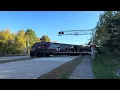 MBTA Franklin Line Forge Parkway Crossing