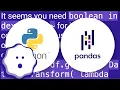 Remove outliers from pandas dataframe python