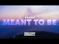 Download Lagu bbno$ - meant to be (Lyrics)