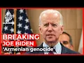 US President Joe Biden ly recognises Armenian genocide