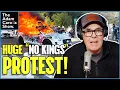 Download Lagu “NO KINGS” Protests Expecting “Millions” \u0026 Naked Protesters In Portland on Bikes