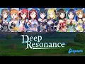 Deep Resonance - Aqours (Color Coded, Rom, Kan, Eng)