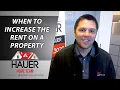 Pierce County Real Estate When to Increase the Rent on a Property