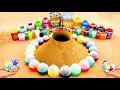 Download Lagu Big Underground Volcanic Eruption from Giant Orbeez, Balloons of Soda, Balls, Coca-Cola and Mentos