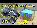 How I Built a Custom Razor Dirt Quad Battery
