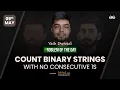 Problem of The Day 2023 Count Binary Strings With No Consecutive 1s Yash Dwivedi