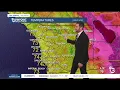 ABC 10News Pinpoint Forecast for Saturday August 15 Warm and sunny streak continues