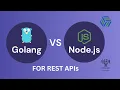 Is Golang REALLY Replacing Node js in 2025