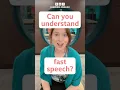 Download Lagu 🗣️ Watch to the end: Can you understand fast speech? #shorts