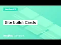 Build a website cards section Webflow 101 Part 4 of 10