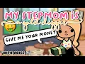 My Stepmother Is A Gold-digger WITH VOICE Tiktok Roleplay