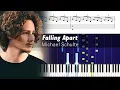 Download Lagu Michael Schulte - Falling Apart - ACCURATE Piano Tutorial