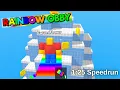 Rainbow Obby Speedrun in 1 25 Power-Ups World Record