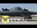 Lagu B-2 Spirit Stealth Bomber Taxi and Takeoff